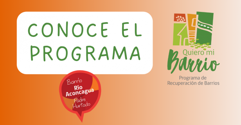 Conoce el programa Quiero Mi Barrio